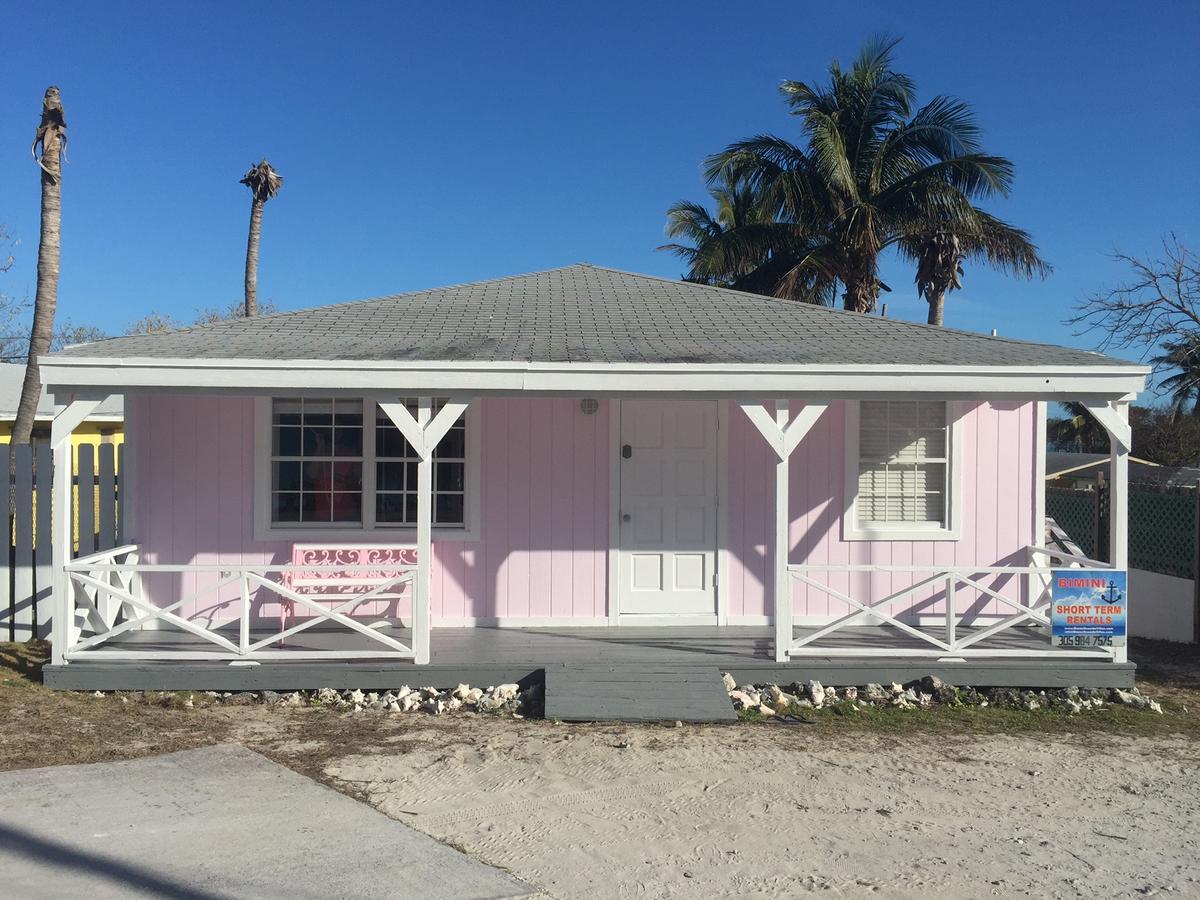 Bimini Seaside Villas - Pink Cottage With Beach View Алис-Таун Экстерьер фото